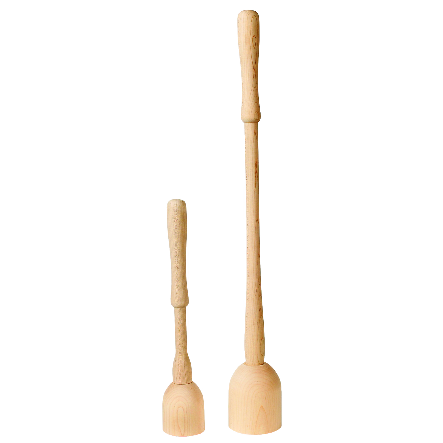 Handcrafted smoothly sanded poplar wooden stompers sized for fermenting and pickling, Amish made in USA, perfect for Food Preservation, Kitchen & Food, Farm, Garden & Tool, and Fermenting collections.