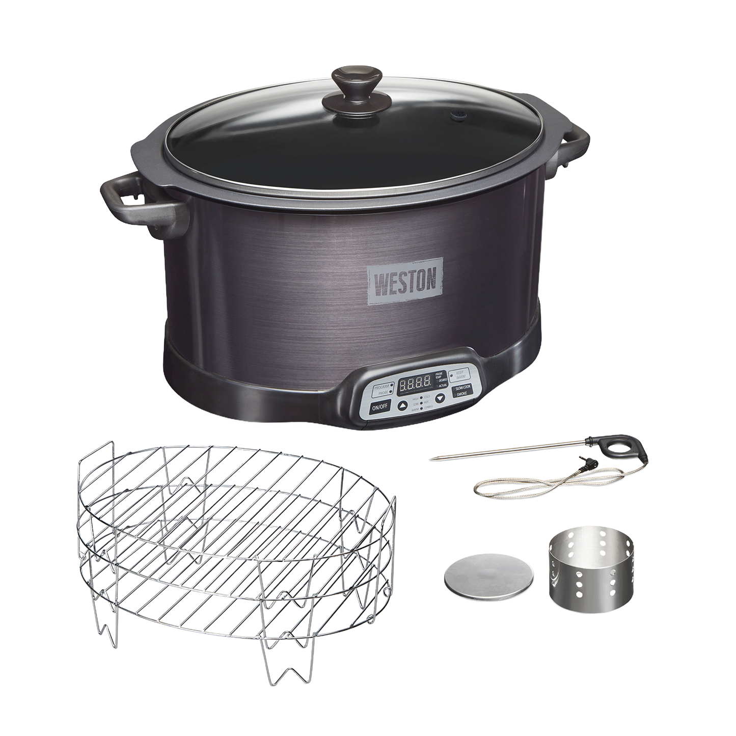 Weston 2-in-1 Indoor Smoker & Slow Cooker