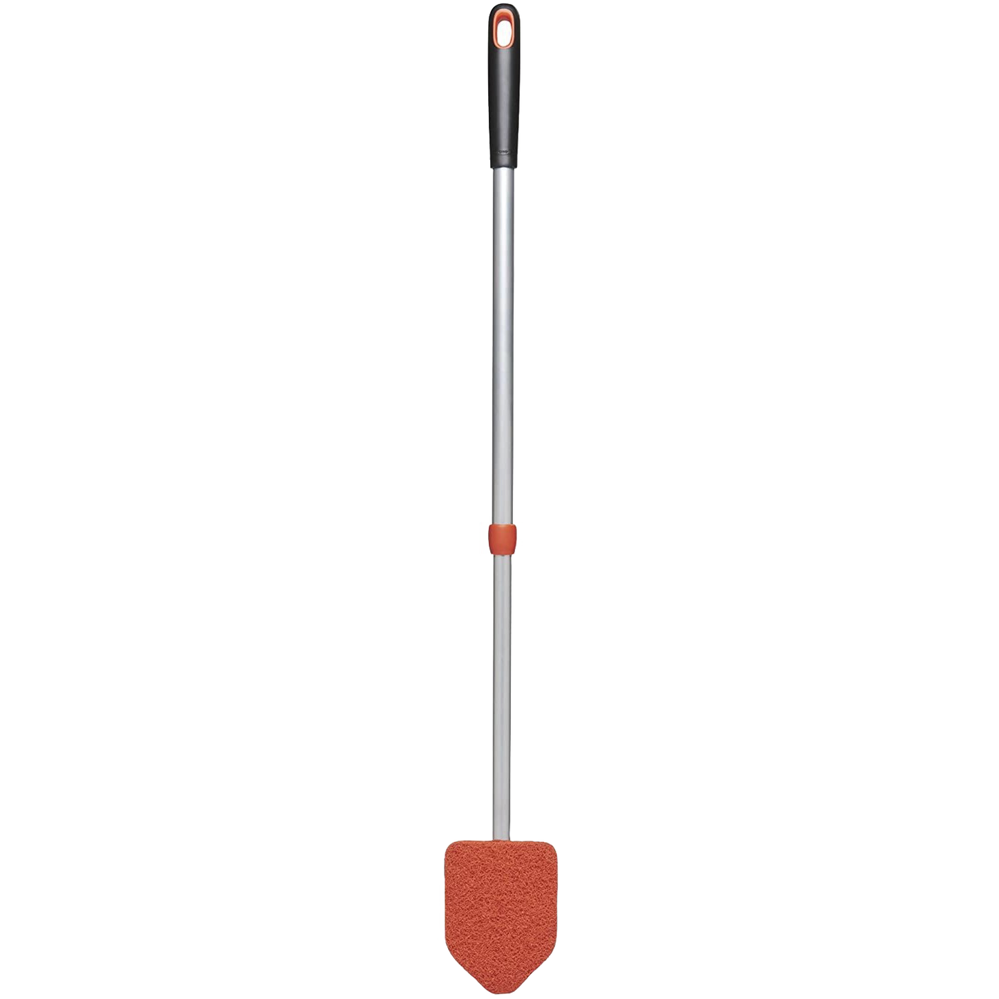 Extendable tub and tile scrubber with antimicrobial abrasive head and ergonomic black handle, designed for deep cleaning in Home & Decor, Household Cleaning, and Best Sellers collections.