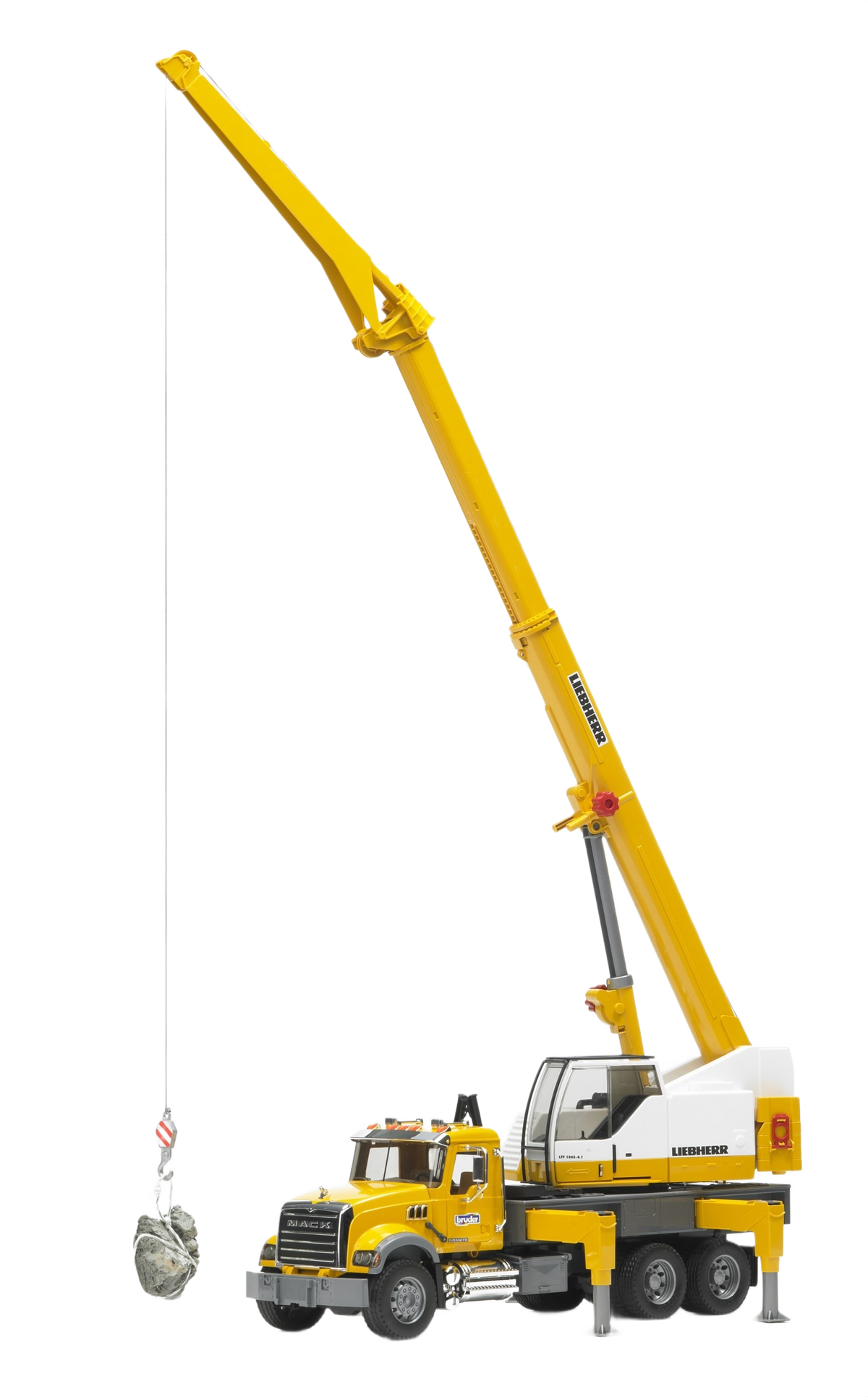 Bruder Toys MACK Granite Liebherr Crane Truck - 1:16 Scale