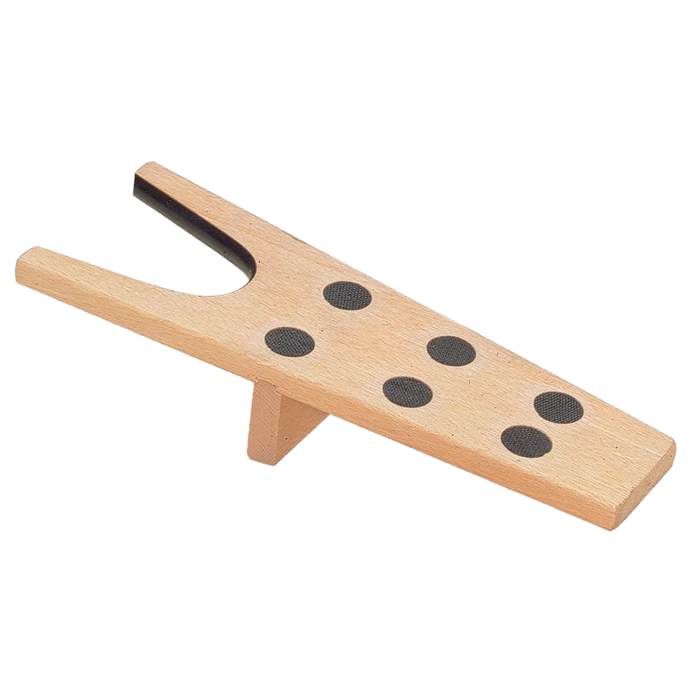 Handcrafted wooden boot removal tool with rubber grips to prevent scuffs, designed for easy muddy boot removal; featured in Home & Decor, Household Helpers, Best Sellers, and Promo Eligible collections.
