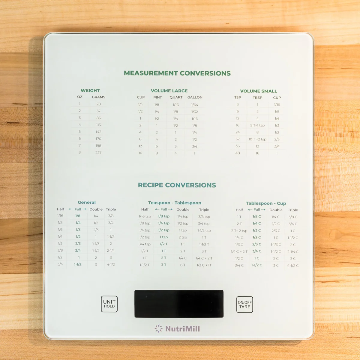 NutriMill Large Digital Kitchen Scale
