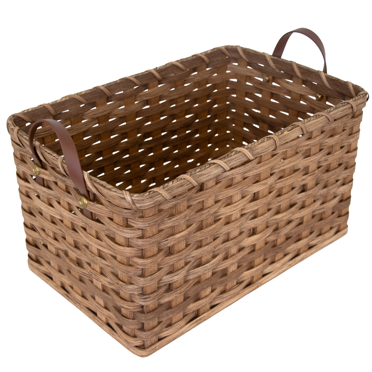 Amish-Made Handwoven Toy Basket