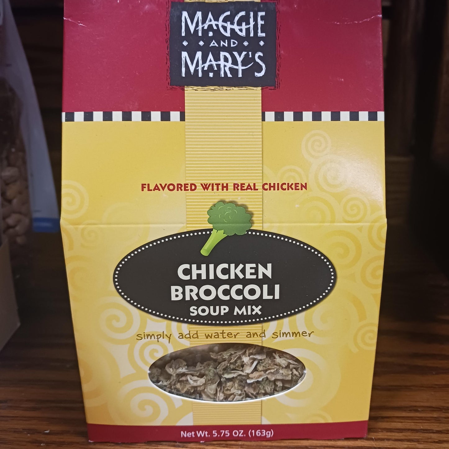 Handcrafted chicken broccoli soup mix made in USA with real chicken, easy to prepare by adding water, perfect for Kitchen & Food, Dry Goods and Mixes, Soups, Best Sellers, and Promo Eligible collections.