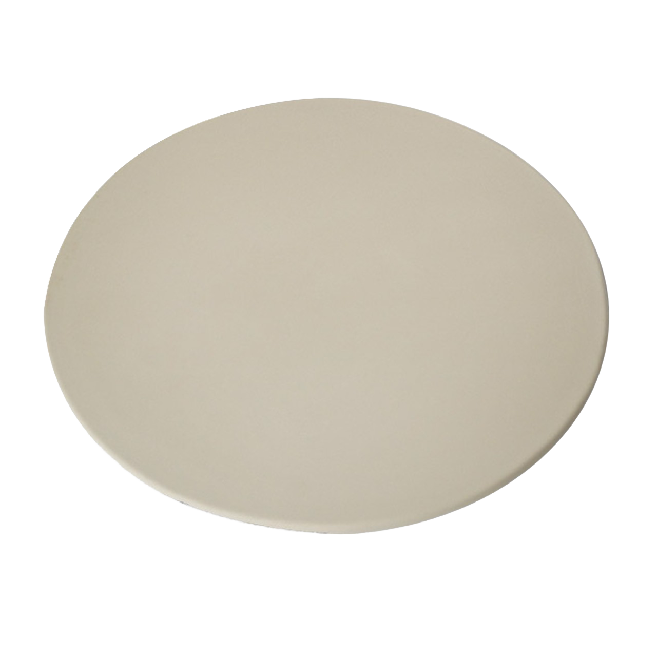 Natural beige stoneware pizza baking surface handcrafted in USA, designed for even heat distribution and healthier cooking, ideal for Kitchen & Food, Cookware, and Best Sellers collections.