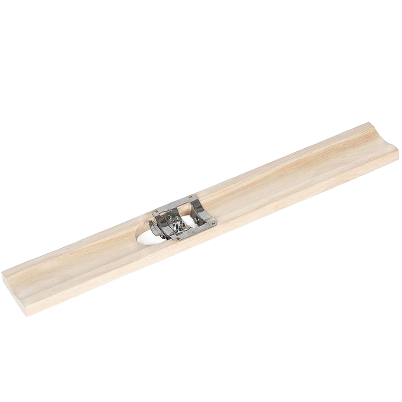 Handcrafted old-style wooden corn cutter with smooth-sanded hardwood handle and stainless steel blades, ideal for efficient corn cutting in Kitchen & Food and Food Prep collections.