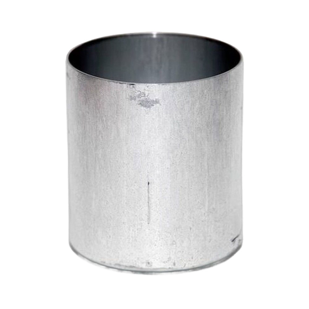 Durable one-piece aluminum round mold for crafting 10 oz candles, designed for 30 ply flat-braid wicking, handcrafted and made in USA, featured in Candlemaking Supplies and Best Sellers collections.