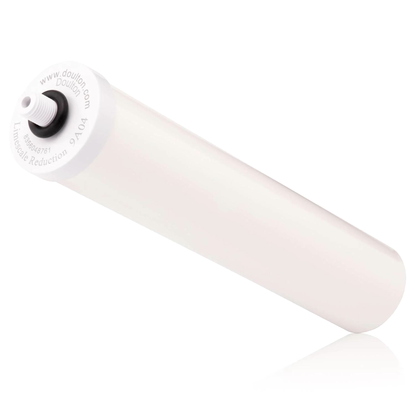 White cylindrical water filter element designed to reduce limescale build-up, compatible with DUO systems, featured in Appliances, Water Heating and Treatment, and Best Sellers collections.
