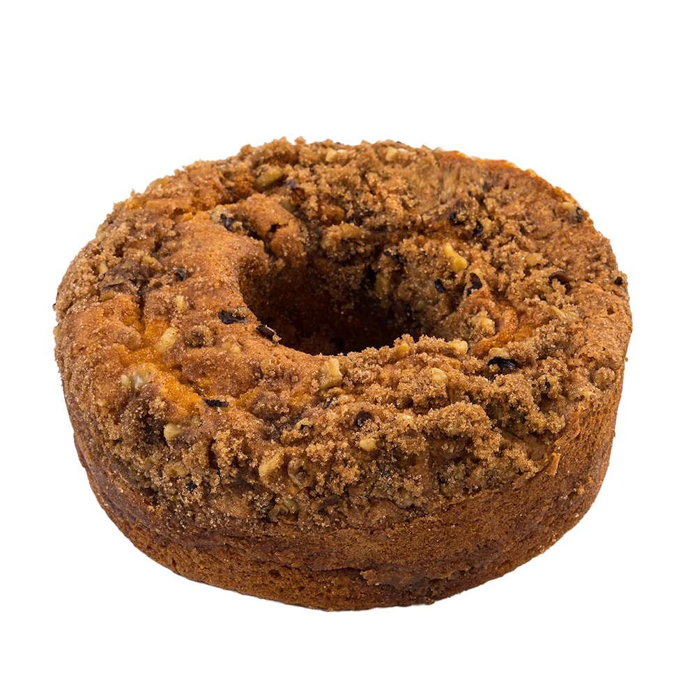 Handcrafted butterscotch coffee cake with a crumbly streusel topping and crunchy walnuts, made in USA, perfect for Kitchen & Food, Snacks and Sweets, and Best Sellers collections.