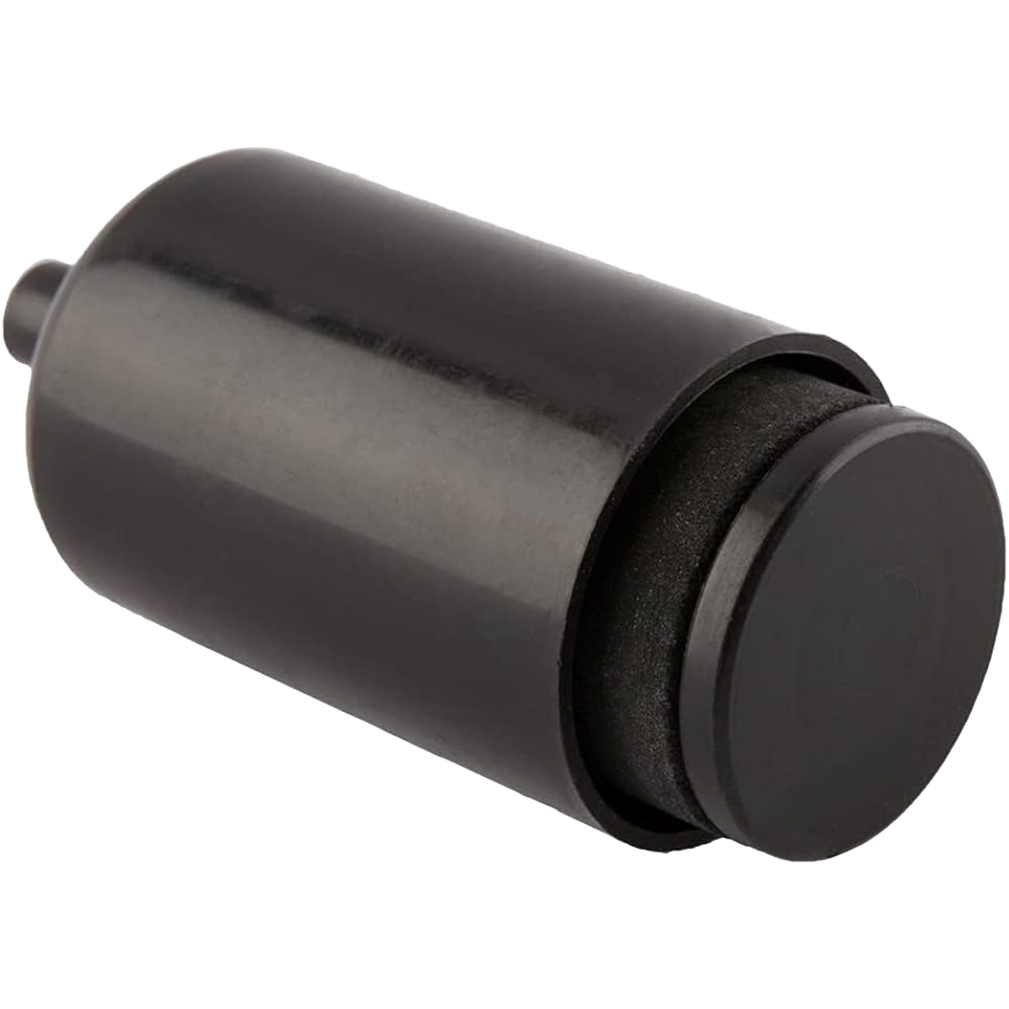Black cylindrical replacement water filter element designed for the Sport Berkey water bottle, suitable for use in camping, farm, garden, and water treatment applications.