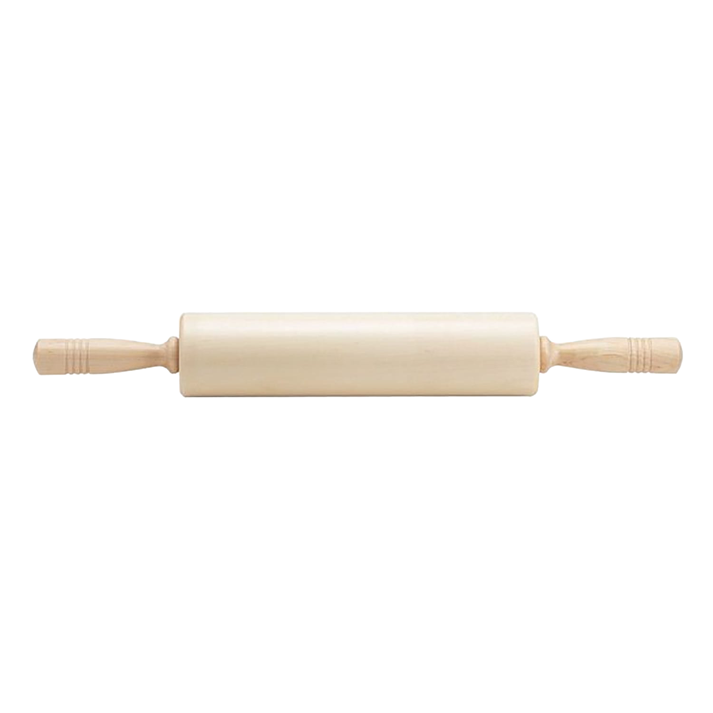Handcrafted 10-inch maple rolling pin with smooth surface and extra-long comfortable handles, made in USA, ideal for Kitchen & Food, Cookware, Baking Supplies, and Best Sellers collections.