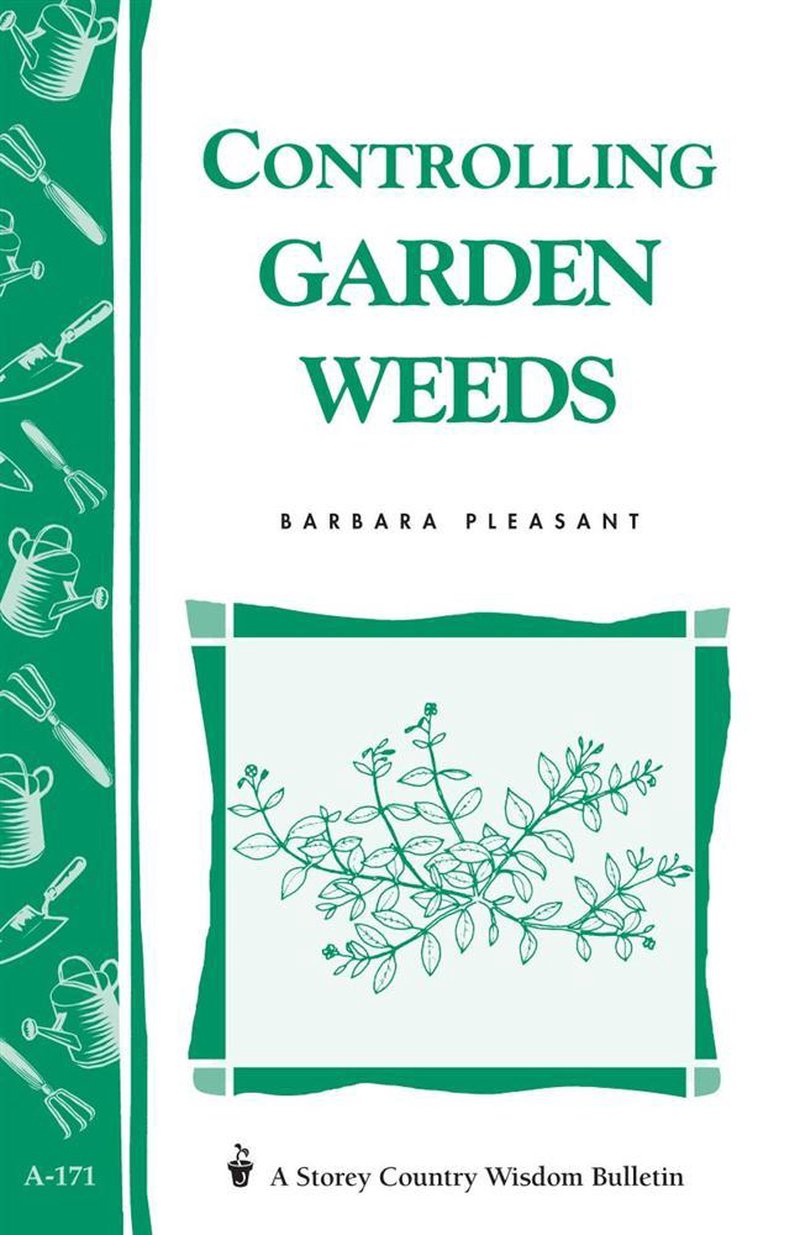 Cover of a garden how-to booklet featuring a green botanical illustration and gardening tool icons, ideal for home, garden, and best sellers book collections.