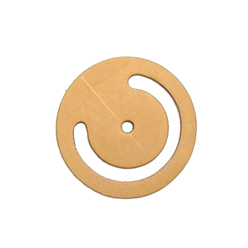 Handcrafted circular leather check component for water pumps, designed for durable, reliable sealing; ideal for Appliances, Water Pumps, Pump Parts and Tools, Best Sellers, and Promo Eligible collections.