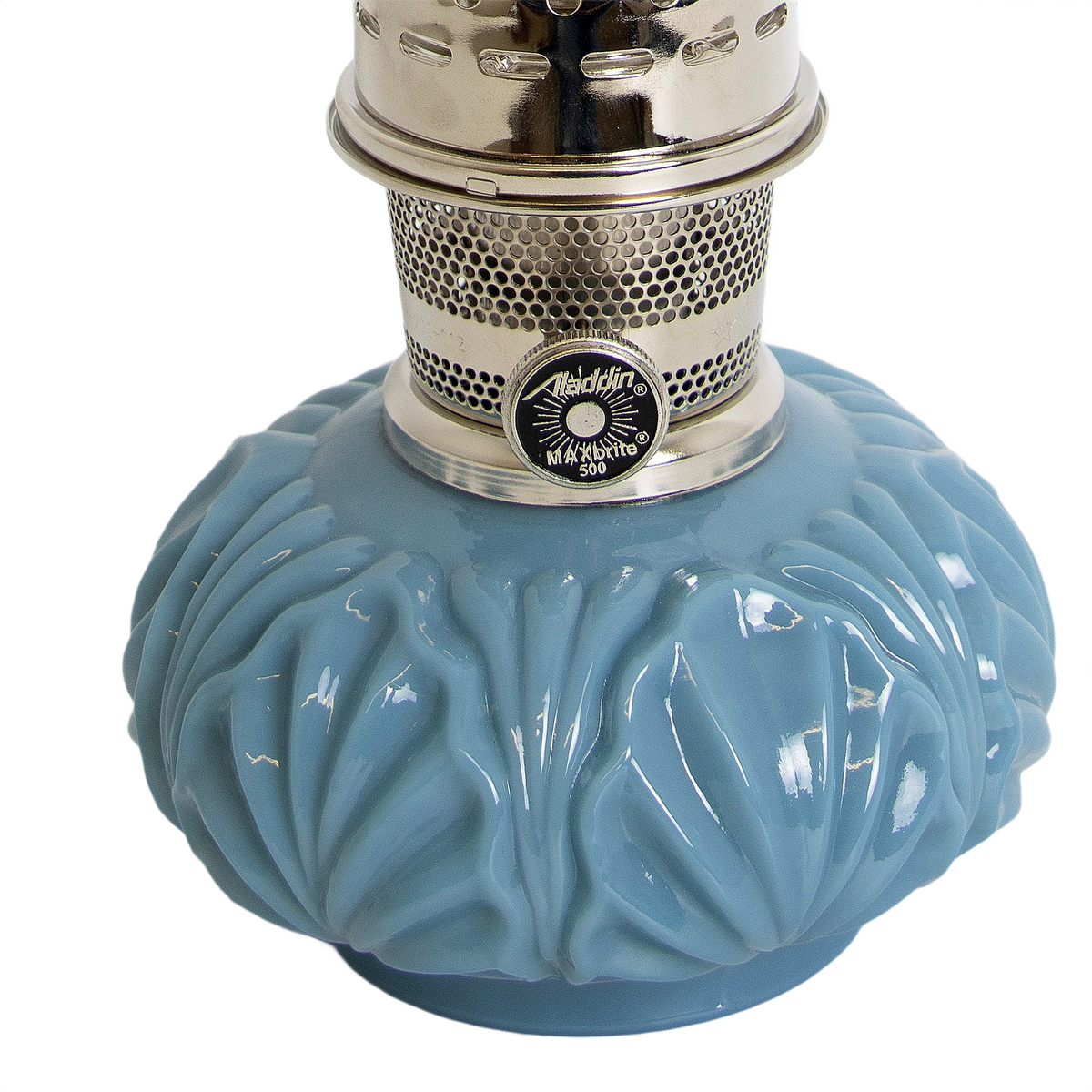 Aladdin Georgia Blue Genie II Shelf Oil Lamp