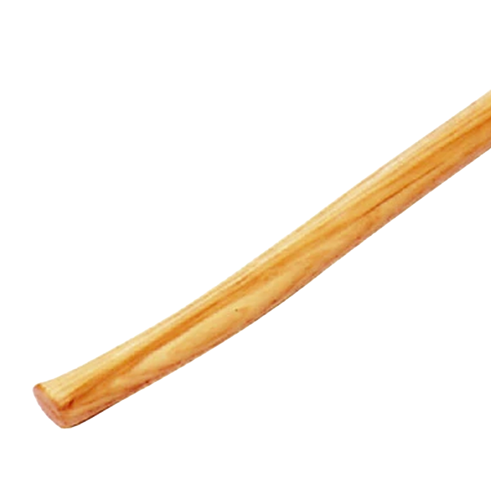 Lacquered hickory replacement handle crafted in USA for European-style grape hoe, featured in Farm, Garden & Tool, Digging and Cultivating, and USA Made collections.