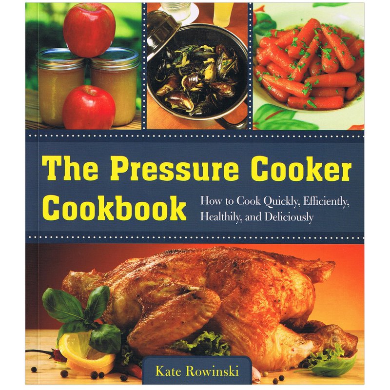 Cover of a cookbook featuring a whole roasted chicken garnished with lemon and herbs, alongside images of canned apples, cooked mushrooms, and glazed carrots, suitable for Toys, Books & Games, Books, Cookbooks, Best Sellers, and Promo Eligible collections.
