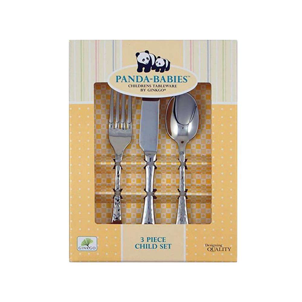 Children's Stainless Steel Flatware - 3-Piece Set