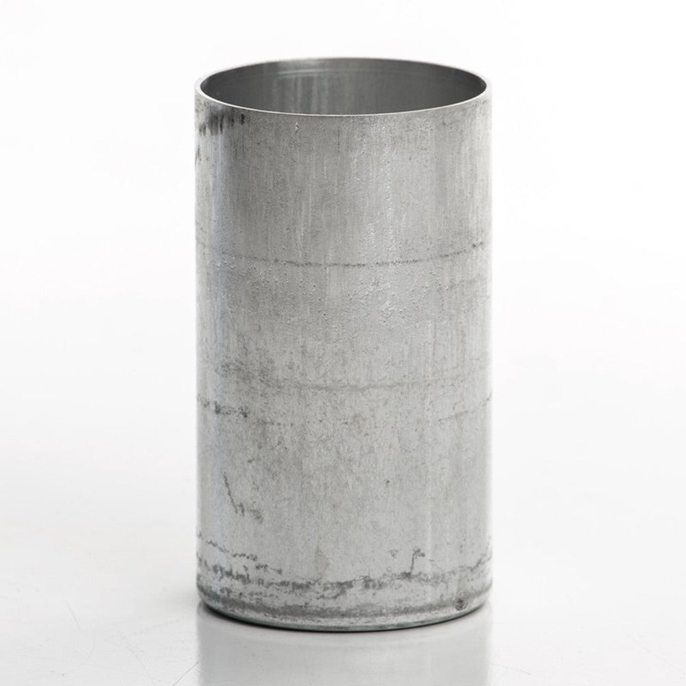 Durable one-piece aluminum round candle mold with a smooth finish, ideal for making 5 oz candles, featured in USA made, Candlemaking Supplies, and Best Sellers collections.