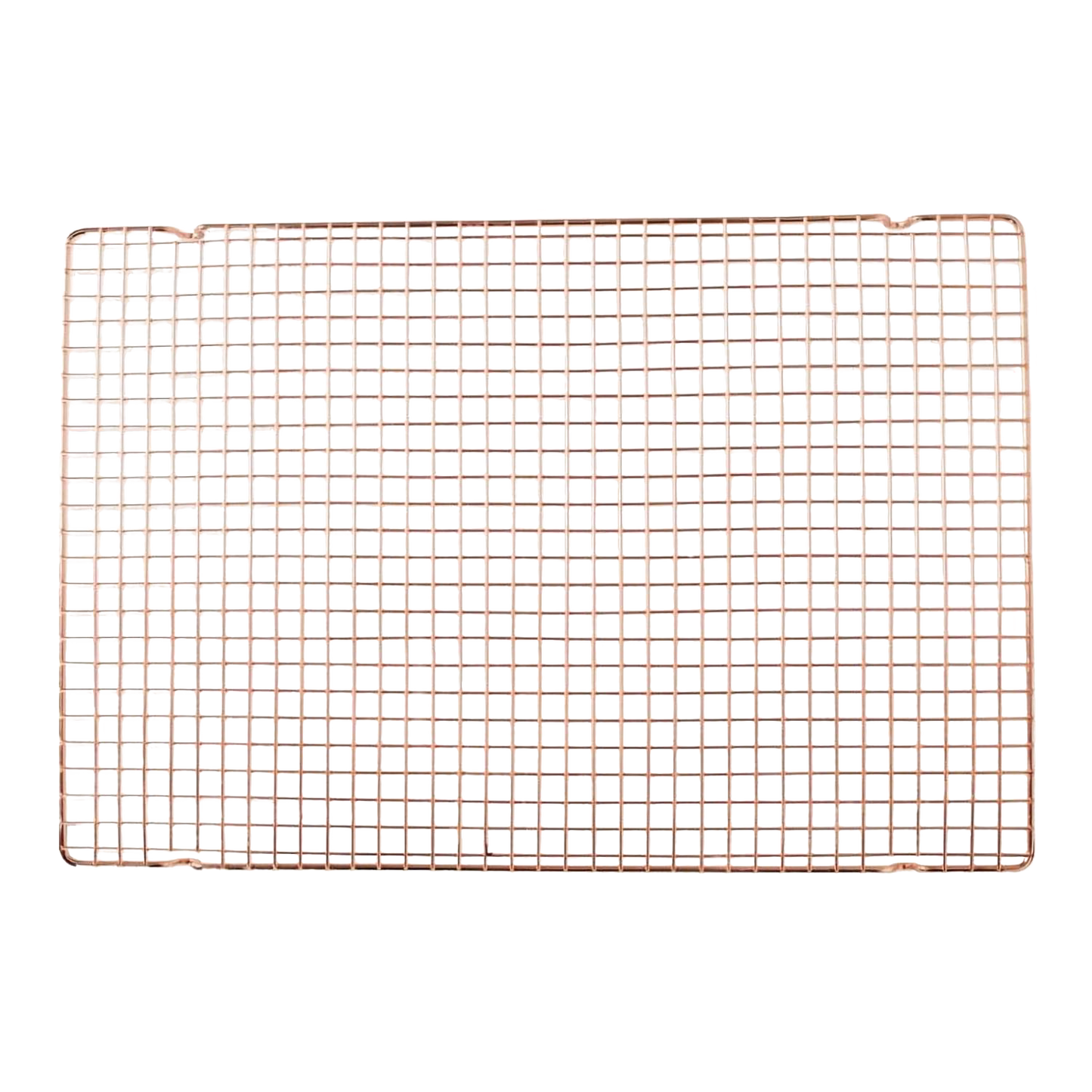 Handcrafted copper-plated steel cooling grid with a narrow square pattern and thin profile, perfect for Kitchen & Food, Cookware, Baking Supplies, Pots and Pans, Best Sellers, and Promo Eligible collections.