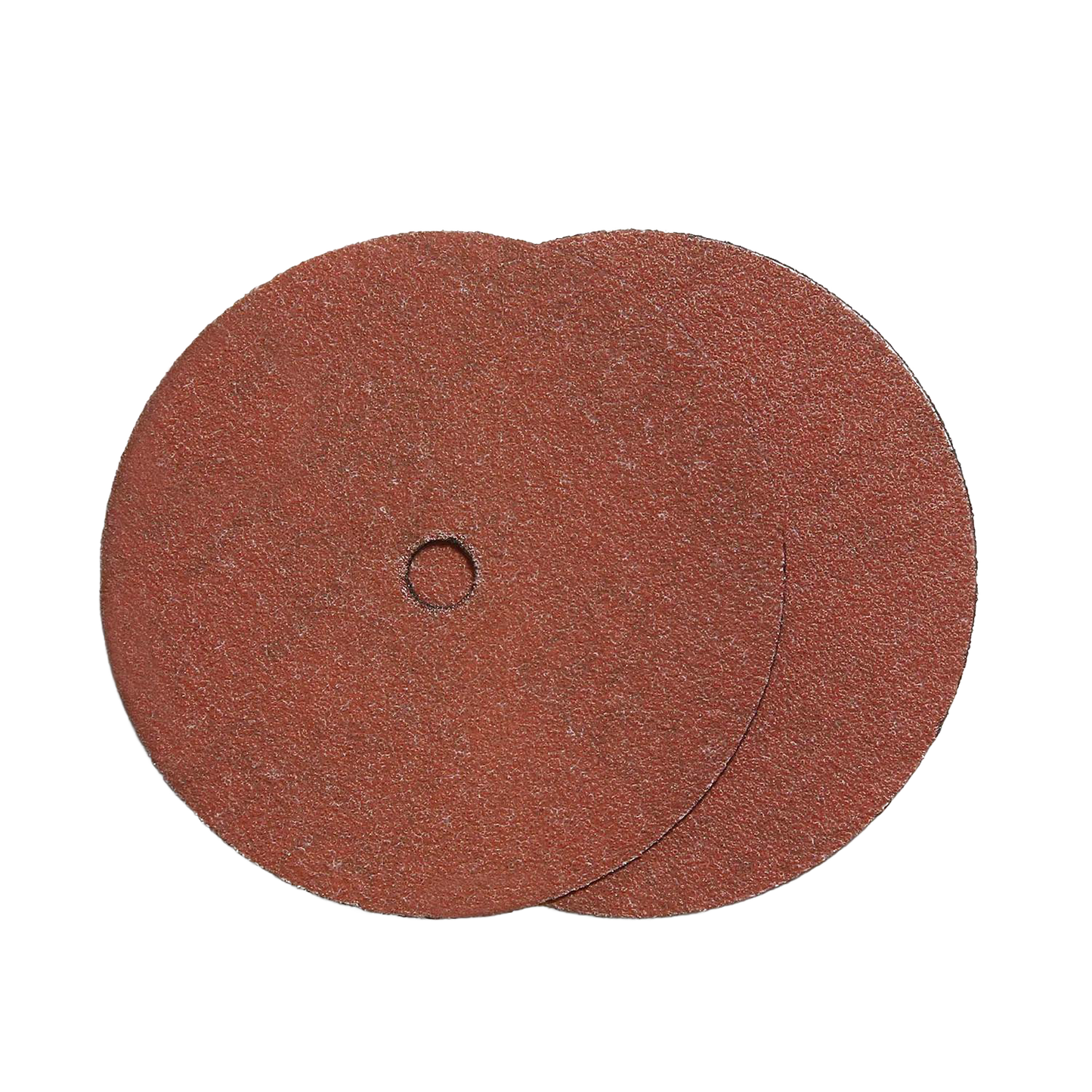Two reddish-brown abrasive discs with textured surfaces, designed for use in kitchen and food sharpening tools, suitable for sharpening collections and maintenance accessories.