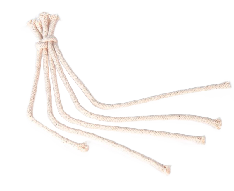 Bundle of 1/8 inch solid round cotton wicks designed for miniature oil lamps, ideal for Lamps & Lighting, Parts and Accessories, Wicks and Mantles, and Best Sellers collections.