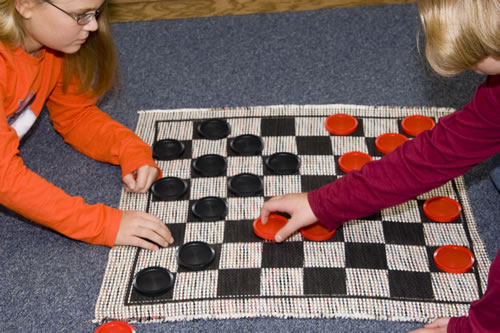 Old-Fashioned Winter Fun for Children