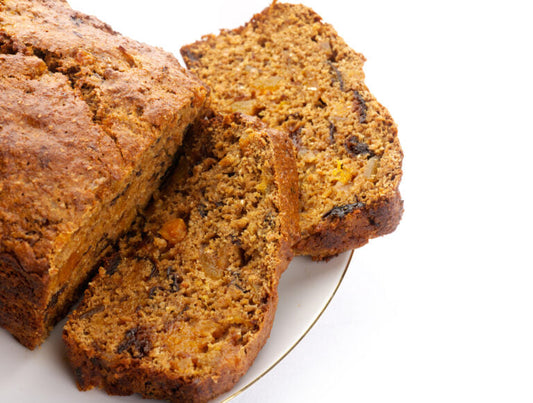 Grandma’s Banana-Apricot-Cashew Bread