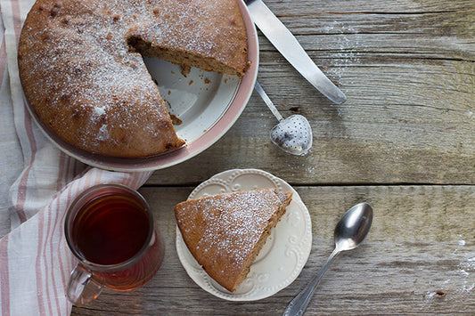 Maple Nutmeg Feather Cake