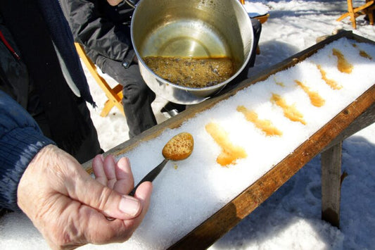 Wax on Snow: The Sticky and Sweet Treat
