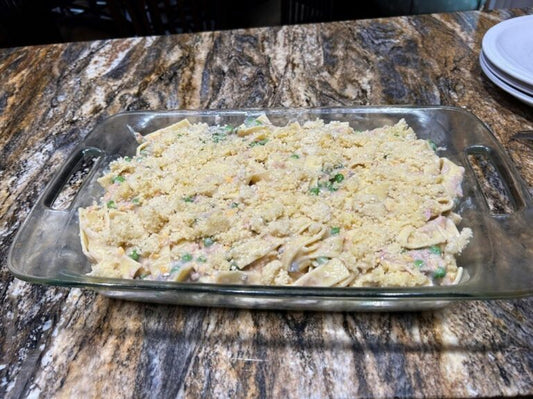Community Recipes: Christy’s Old-Fashioned Tuna Noodle Casserole