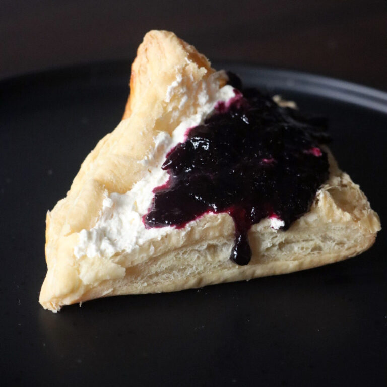 How to Make Lavender Blueberry Turnovers with Homemade Jam