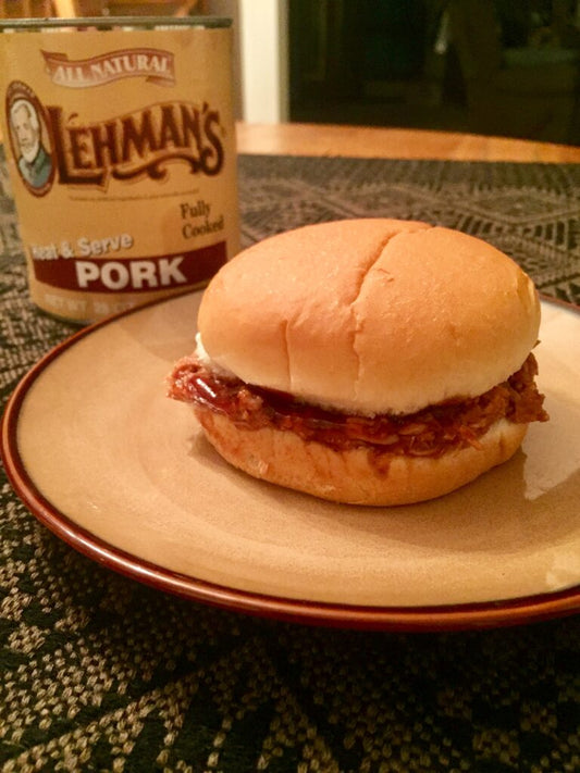 BBQ “No-Pull” Pulled Pork Sandwiches