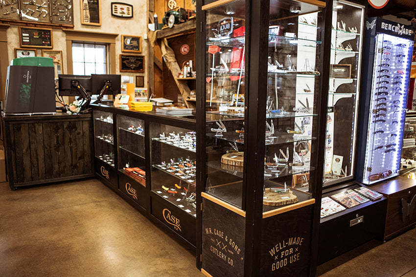 Behind the Scenes: Our New CASE Knives Display
