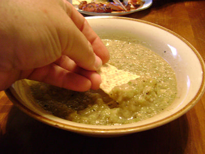 Green Tomato Week: Piquant Grilled Salsa