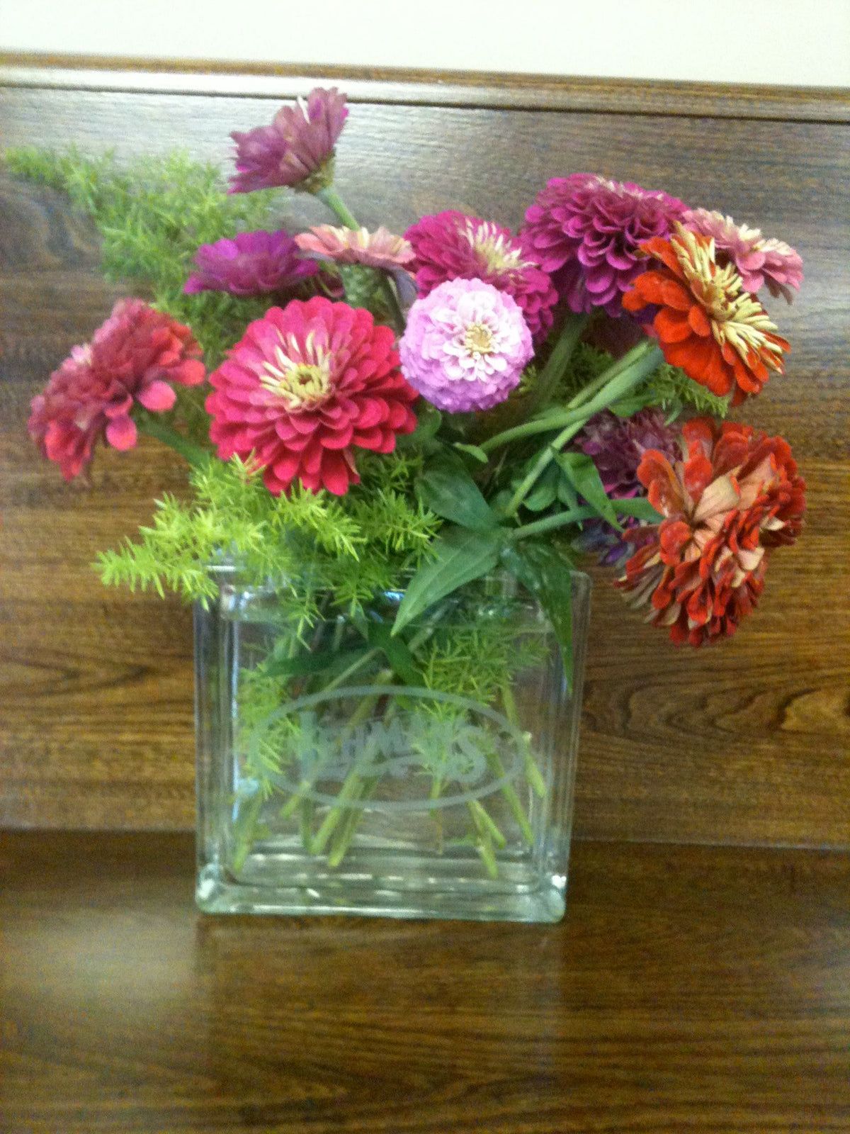 Backstage At Lehmans: Glass Block Vase