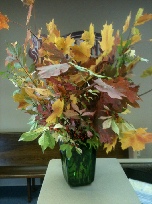 Backstage at Lehman's: Autumn's Color Indoors