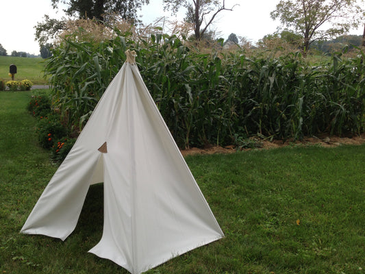 Amish Family Develops, Designs, Builds Child's Teepee Tents