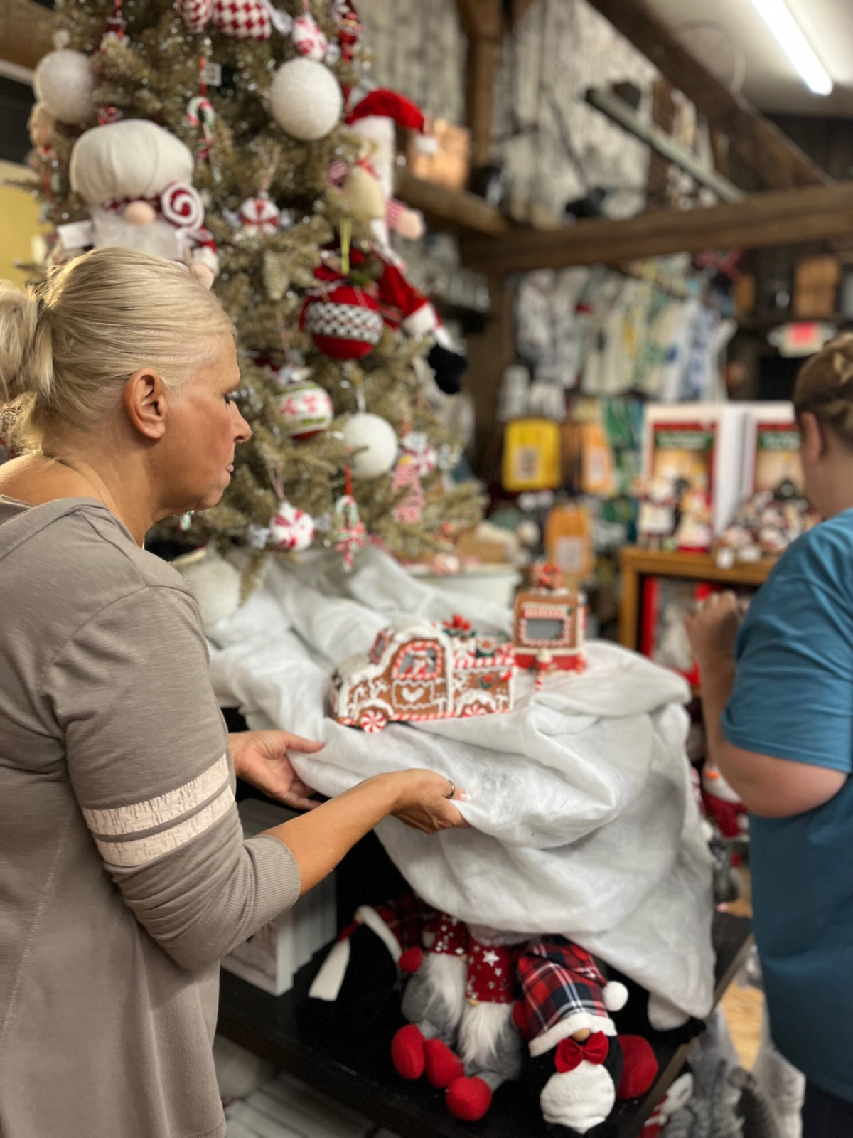 Behind the Scenes: Decorating Our Store