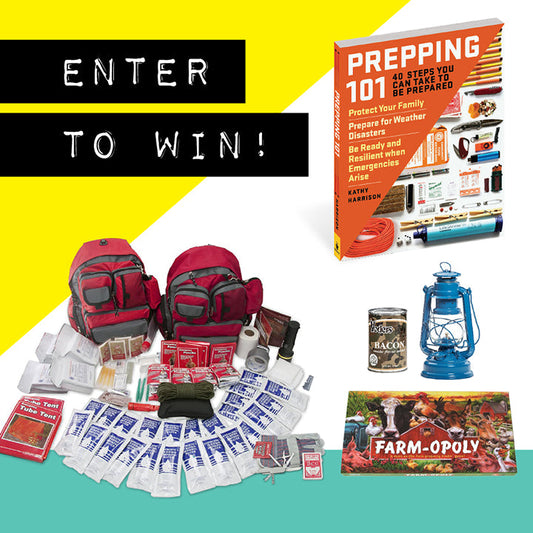 Prepping 101 Giveaway: Win a Family Preparedness Kit!