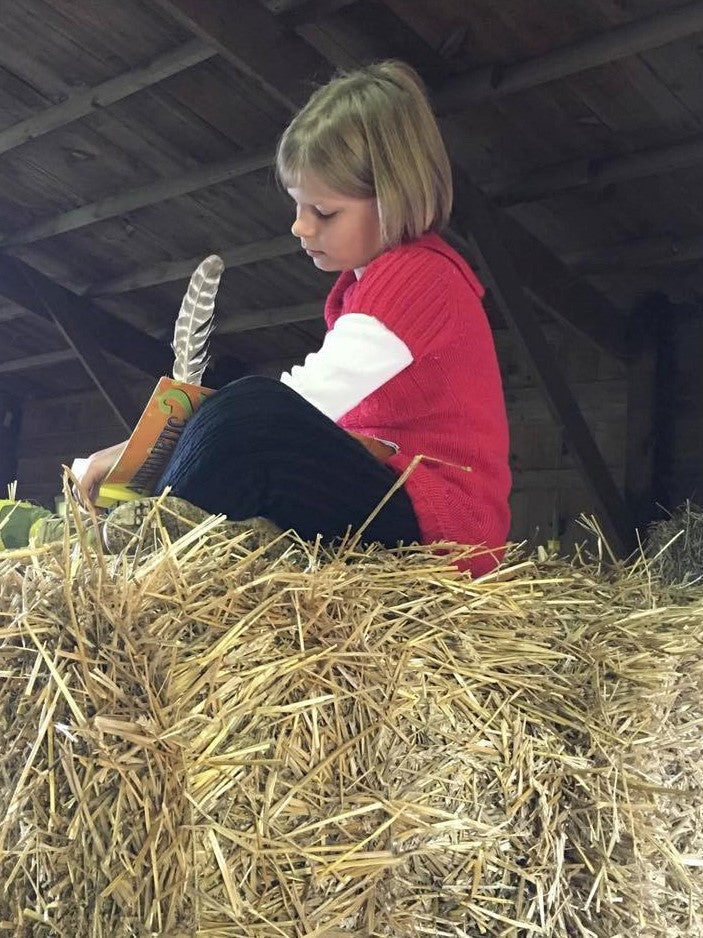 School Work in the Barn