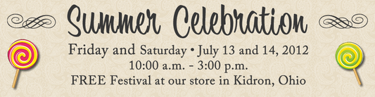 Will We See YOU At Summer Celebration?