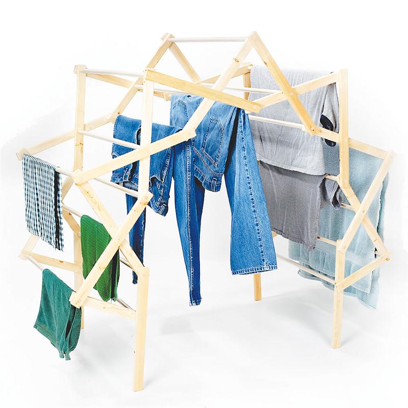Air-Drying Laundry, Sans Clothesline