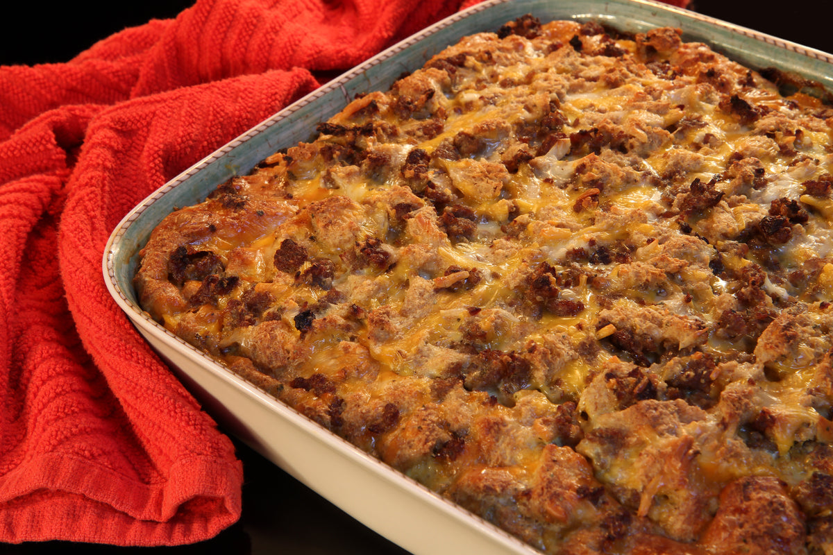 Breakfast Casserole Welcomes Holiday Company
