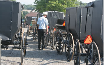 Kidron Machinery Sale Takes on Carnival Atmosphere