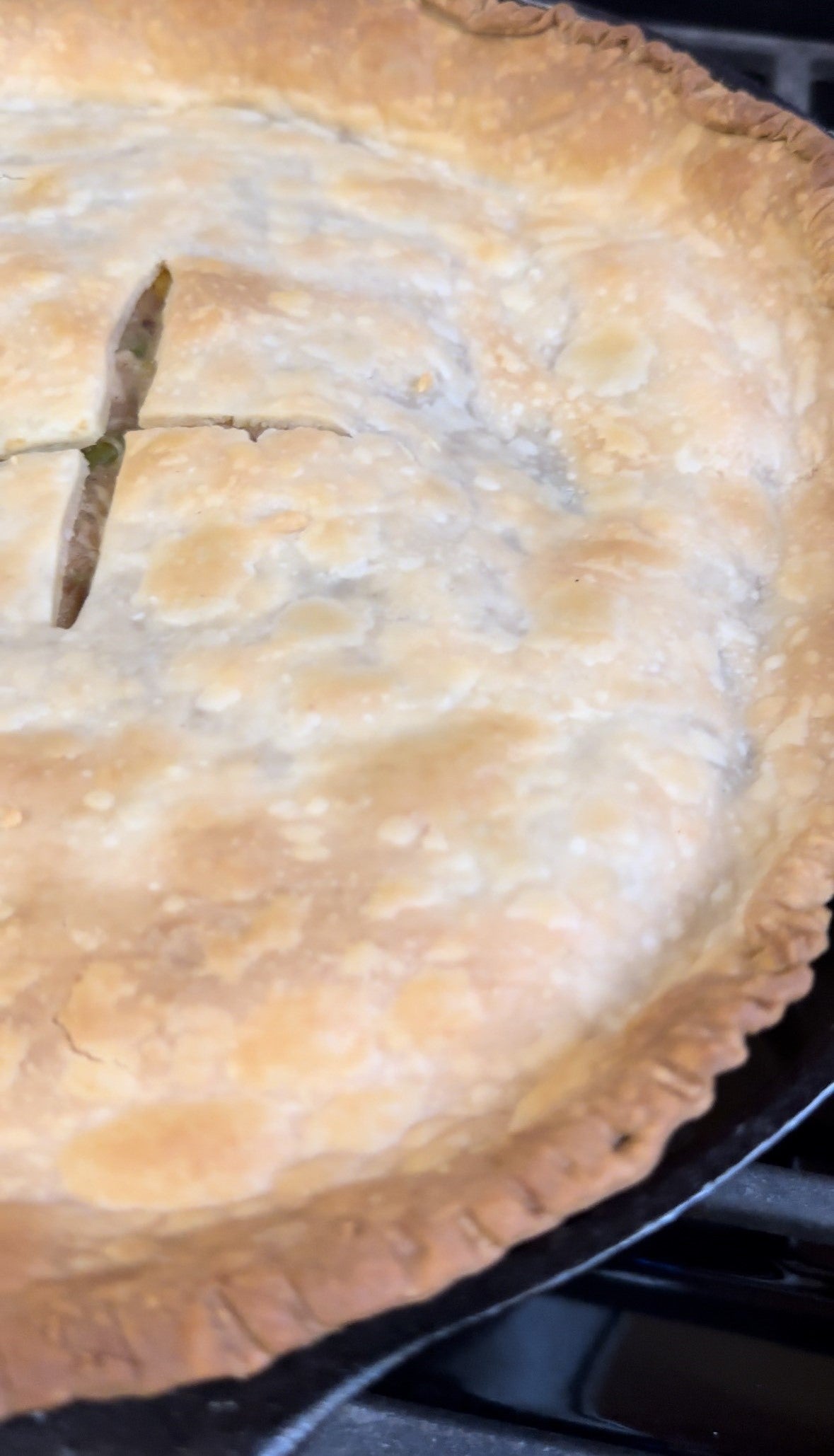 Cast Iron Cooking: Chicken Pot Pie