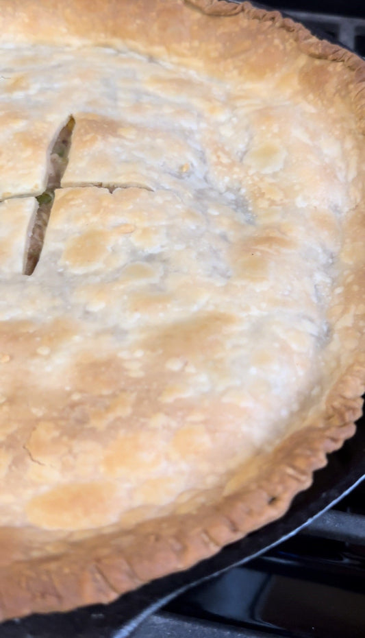 Cast Iron Cooking: Chicken Pot Pie
