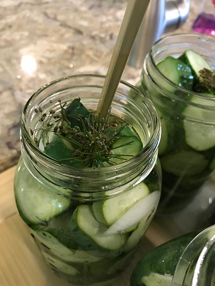Cold-Packed Sweet Dill Pickles: Canning Without a Pressure Canner or Jar Prep!