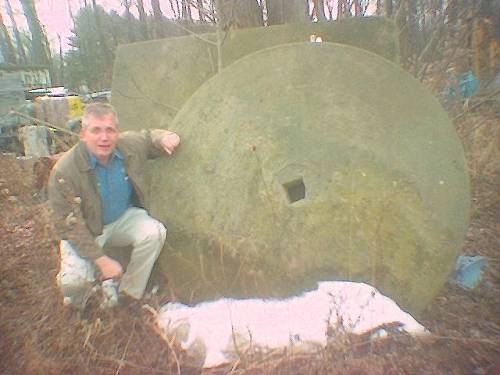 A giant millstone