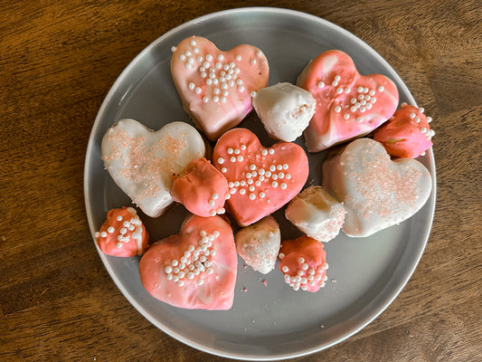 Kids in the Kitchen: Baking Mini Heart Cakes