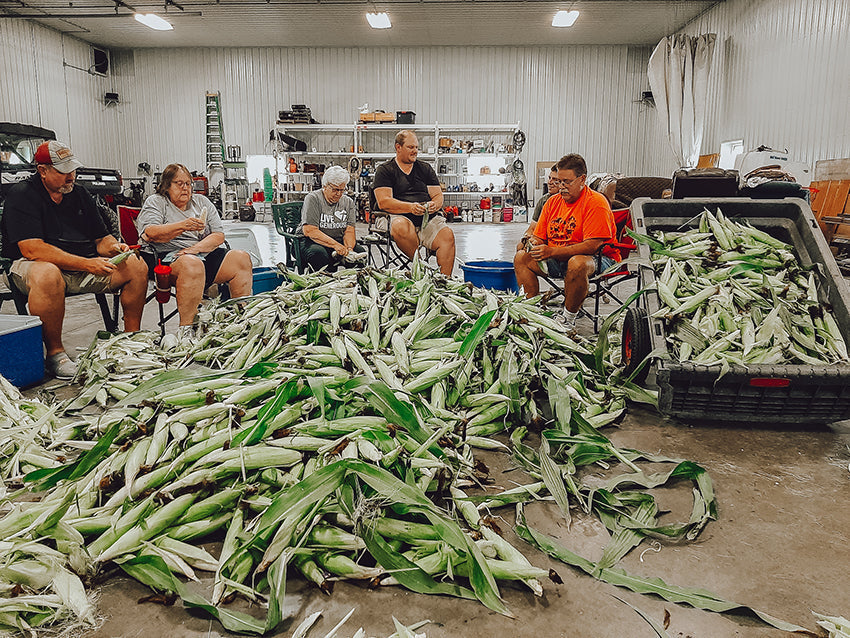 Ain’t No Party Like a Corn Husking Party